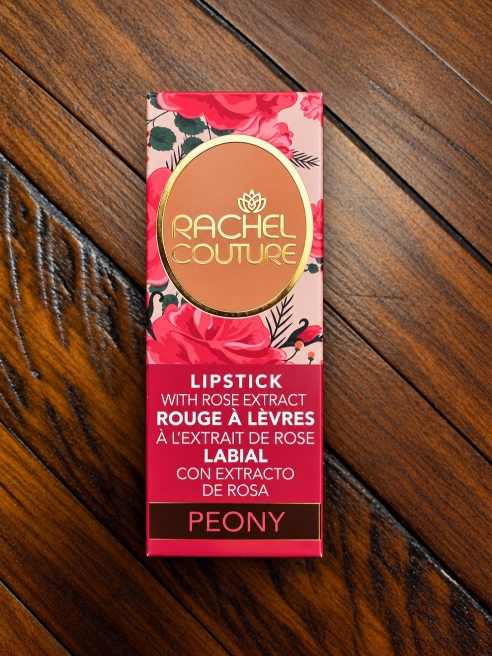 Rachel Couture Nude Lipstick w/ Rose Extract 🌹 New in Box